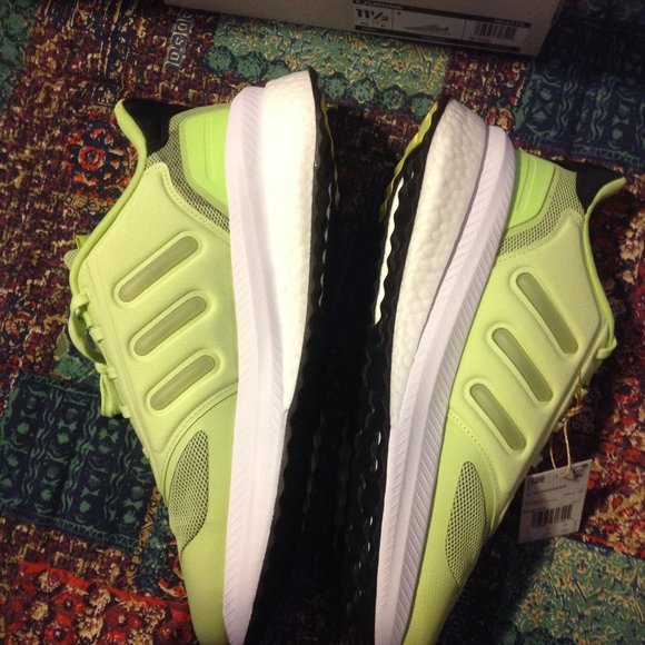 Adidas Men's X_PLRPHASE Lime Green Sneakers - 11.5 - New in Box - Picture 5 of 12